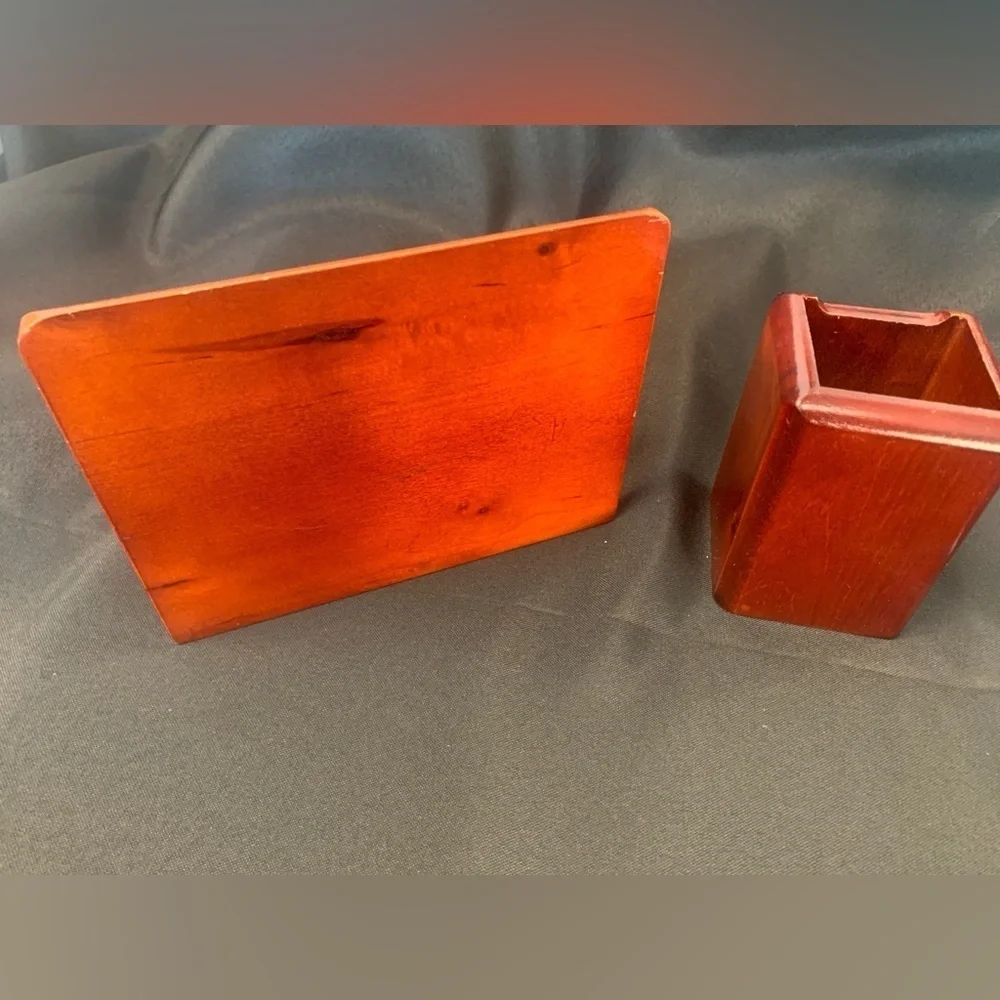 Eldon Solid Wood Desk Accessories, Pencil holder &